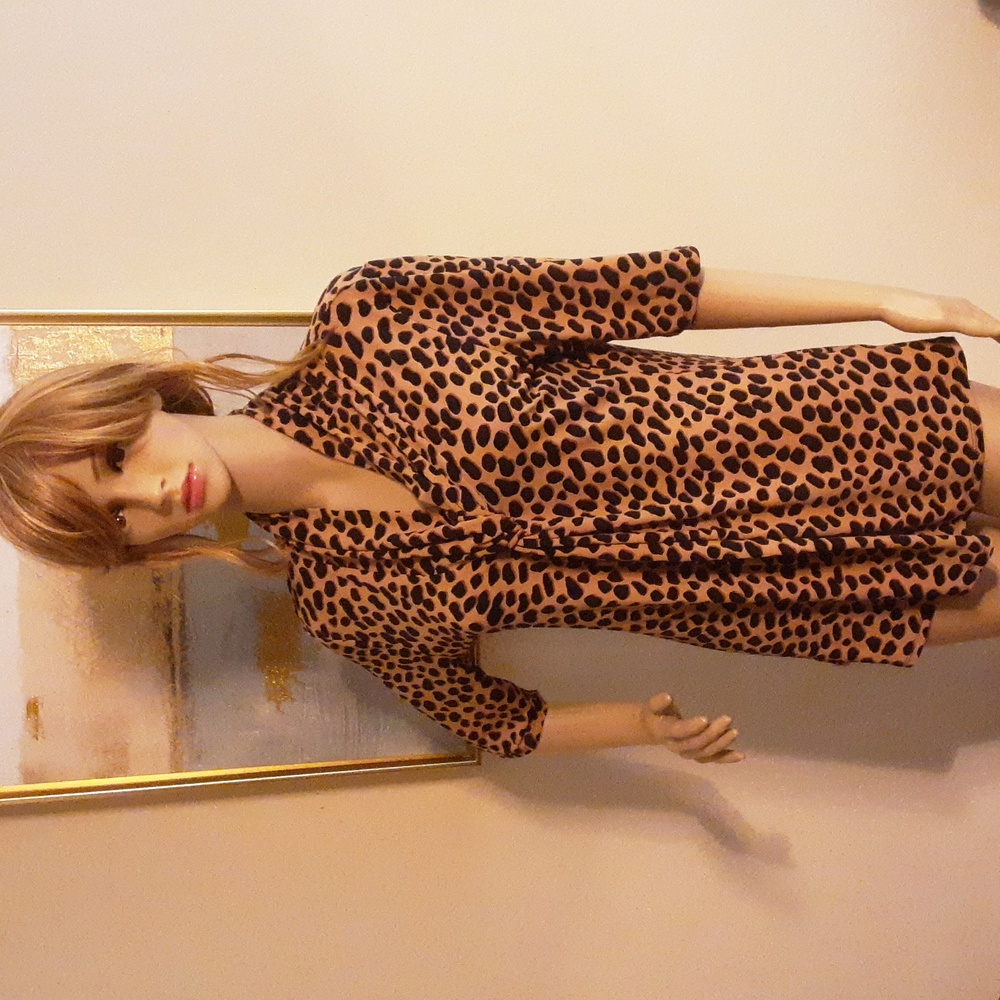 Premise Leopard Pattern Top - New without Tags